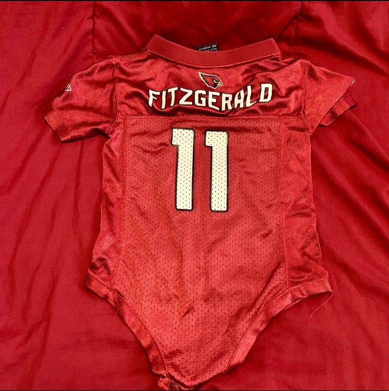 Infant Reebok NFL Az Cardinals Fitzgerald Onesie (6-9) 3