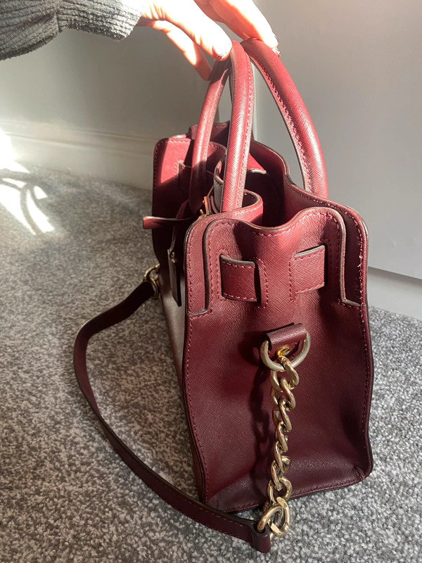 Michael Kors Maroon Burgundy Handbag authentic Vinted