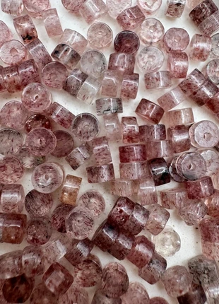 Strawberry Quartz heishi kralen, brand: Quartz, condizioni: Ottime, €5.48, €6.45 include la Protezione acquisti