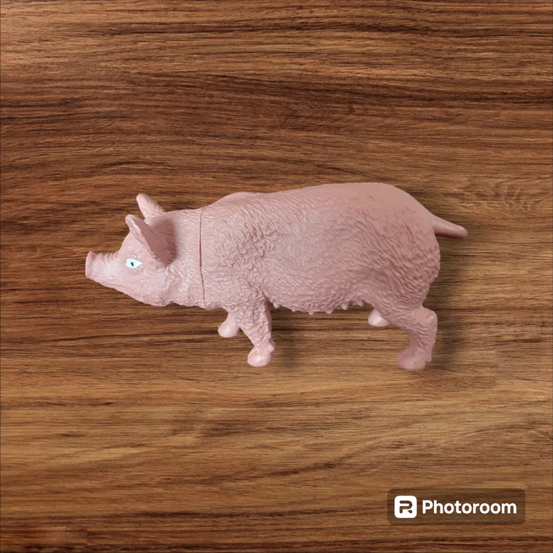 Miniature pig sow 1.5 x 3.5 farm animal pvc Figure toy 2