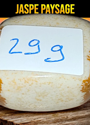 Pierre roulée cubique, Jaspe Paysage, 29gr, état: Neuf avec étiquette, 1,50 €, 2,28 € Protection acheteurs (Pro) incluse