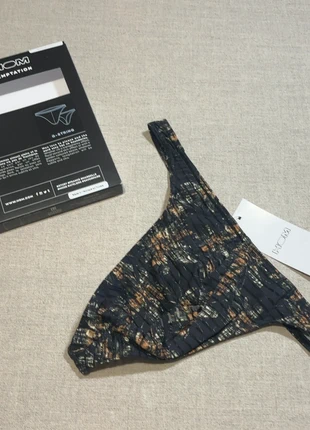 String Iraty khaki print - Hom - Réf: 1734, brand: HOM, condition: New with tags, size: S, €20.00, €21.70 includes Buyer Protection