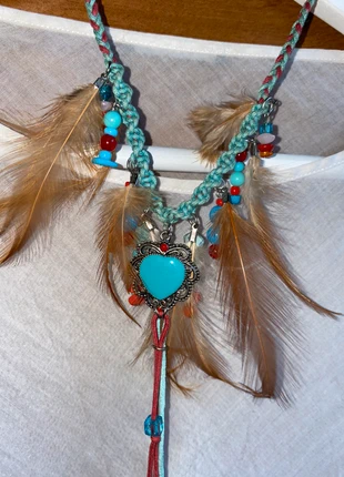 Collana stile indy stile anni ‘70, marke: Vintage, zustand: Sehr gut, 3,90 €, 4,80 € inklusive Vinted-Käuferschutz