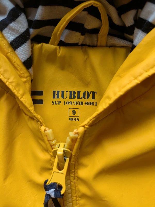 Veste imperméable hublot 9 mois - photo numéro 2