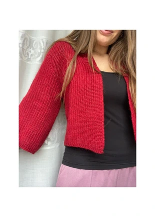 Maglione rosso a tre quarti - Taglia Unica , marque: Vicolo, état: Très bon état, taille: Taille unique, 15,00 €, 16,45 € Protection acheteurs incluse
