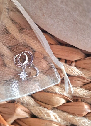 Créole argent 925 étoile lune, brand: Boheme, condition: New without tags, €20.00, €21.70 includes Buyer Protection