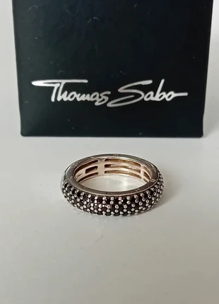 Bague Thomas Sabo argent 925 Taille 52 Homme femme, merk: Thomas Sabo, staat: Heel goed, maat: 51.8 mm / 16.5 mm Ø, € 50,00, € 53,20 inclusief Kopersbescherming Pro