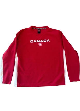 Sweat Canada kalson vintage rouge, marca: Vintage Dressing, estado: Muy bueno, tamaño: M, 20,00 €, 21,70 € Protección al comprador incluida
