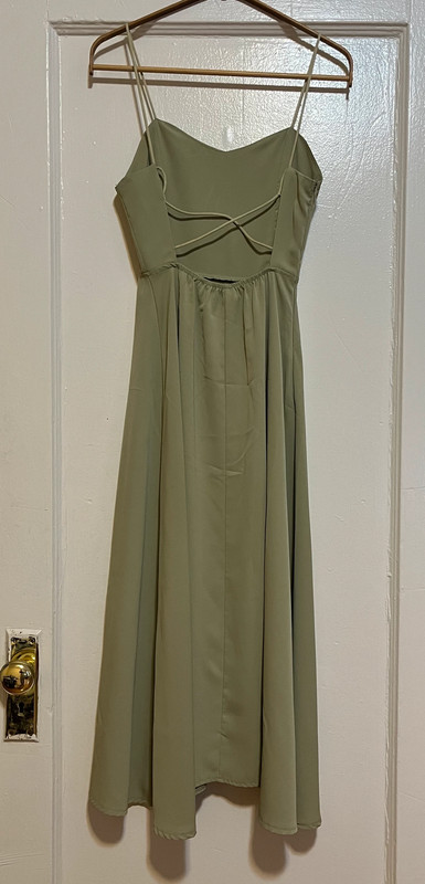 Light Olive Summer dress 3