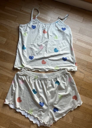Pyjama short, merk: Shein, staat: Nieuw met prijskaartje, maat: L / 40 / 12, € 3,00, € 3,85 inclusief Kopersbescherming