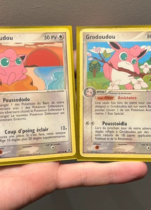 Rondoudou et Grodoudou, brand: Pokémon, condition: Good, €9.00, €10.15 includes Buyer Protection