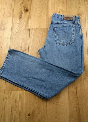 Wrangler jean bleu unisexe coupe large taille 40x30, marca: Wrangler, estado: Muy bueno, tamaño: W42 | ES 52, 15,00 €, 16,45 € Protección al comprador incluida