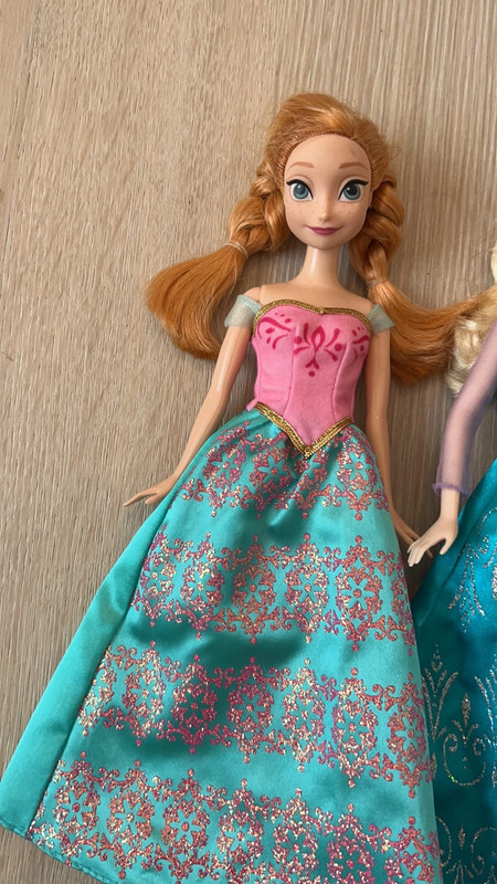 Set 2 bambole Frozen Anna e Elsa