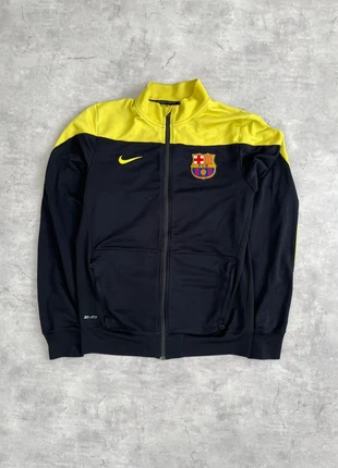 Vintage Nike Barcelona Trackjacket Y2K Pasha Lucio old fashion Retro Style - S Schwarz Gelb, condizioni: Ottime, taglia: S, €34.95, €37.40 include la Protezione acquisti