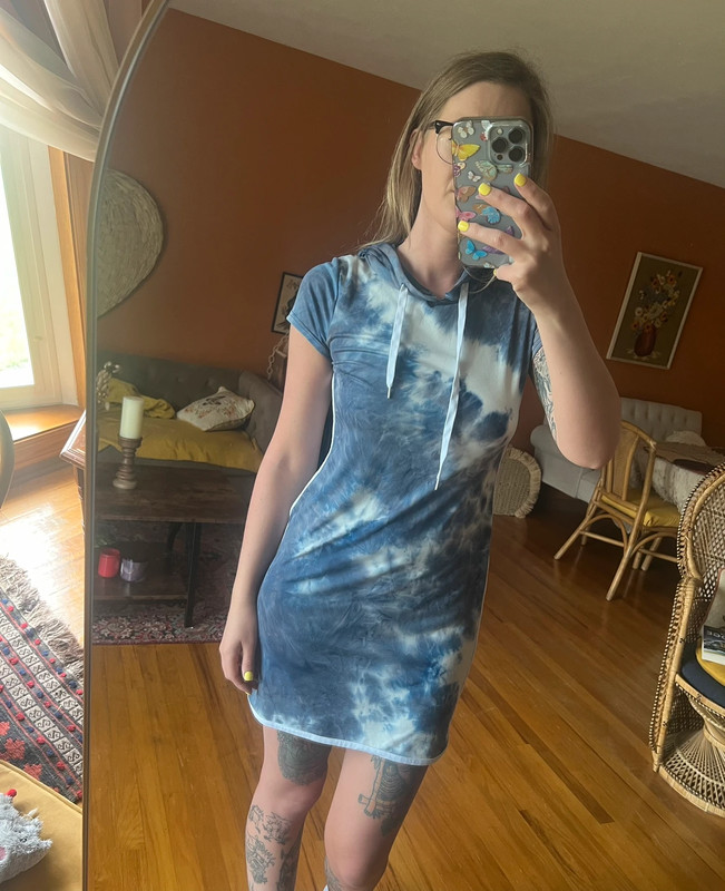 Soft Tye Dye Mini Dress 1