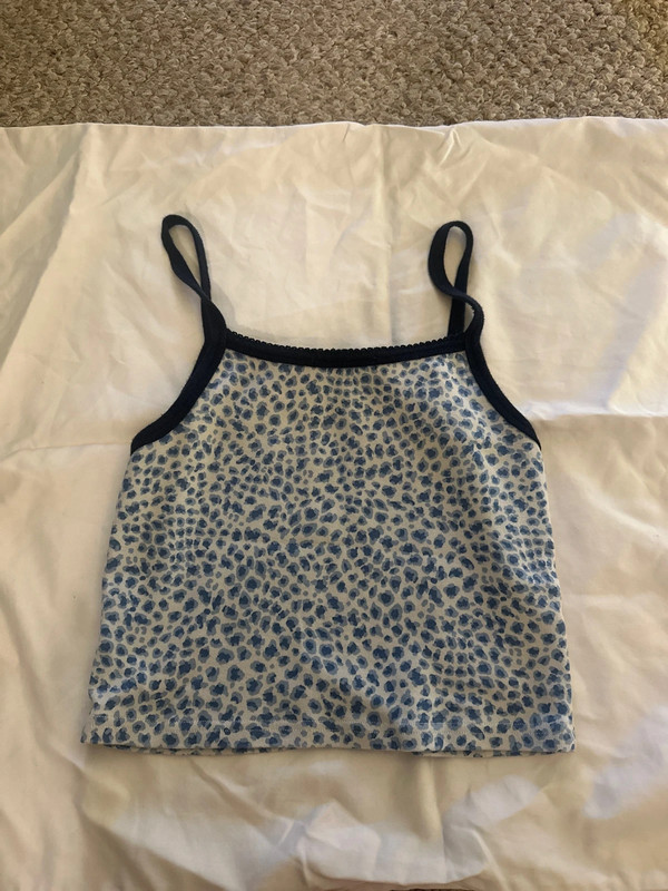 Brandy Melville Blue Cheetah Tank 4