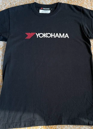 Yokohama Short Sleeves T-Shirt - Black (S) official merchandise, brand: Yokohama, condition: Good, size: S, £9.99, £11.19 includes Buyer Protection