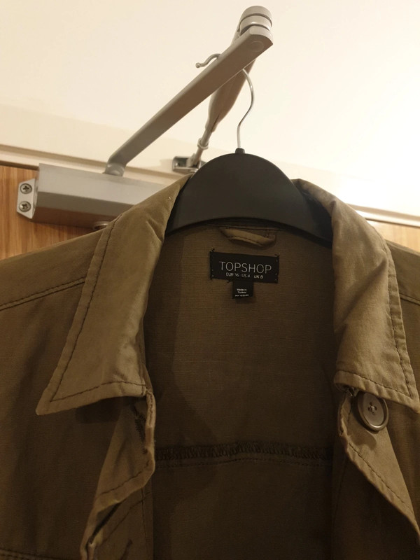 Topshop army sales green jacket