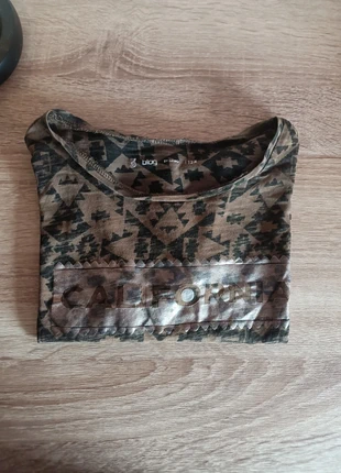 T-shirt crop top T12 ans, marca: Gémo, estado: Bueno, tamaño: 12 años / 152 cm, 1,00 €, 1,75 € Protección al comprador incluida