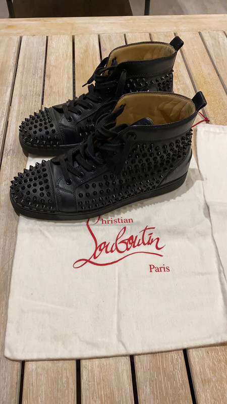 Basket shop louboutin noir