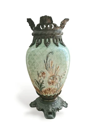 🏺- Élegant vase décoratif circa 1900 - Art, antiquités & Collections, marque: Antiquités, état: Très bon état, 160,00 €, 168,70 € Protection acheteurs incluse