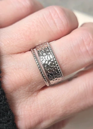 Bague ajustable en acier inoxydable argenté, marca: Tendance, estado: Muito bom, tamanho: Ajustável, €5.00, €5.95 inclui Proteção do Comprador Pro