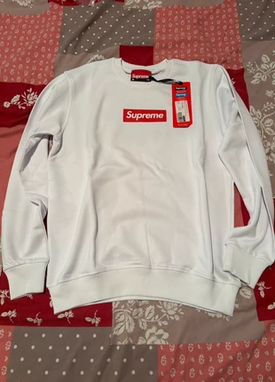 Sweat blanc Supreme – Taille L – Homme – Neuf avec étiquette, marke: Supreme, zustand: Neu, mit Etikett, größe: L, 60,00 €, 63,70 € inklusive Vinted-Käuferschutz