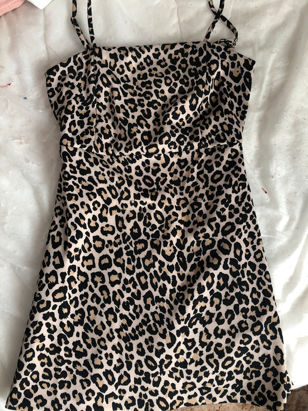 mini vestido leopardo bear - Vinted