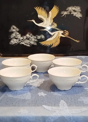Service de 5 tasses vintage Winterling Schwarzenbach Bavaria Germany, marque: Bavaria, état: Très bon état, 20,00 €, 21,70 € Protection acheteurs incluse