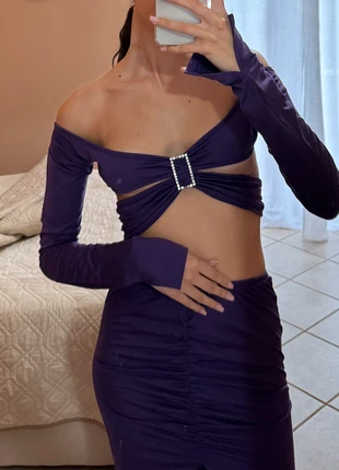 Coordinato top e gonna, état: Neuf sans étiquette, taille: S / 36 / 8, 17,00 €, 18,55 € Protection acheteurs incluse