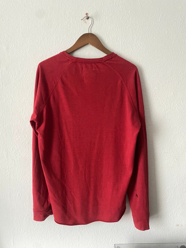 Stüssy Pullover Longsleeve dunkelrot L 3