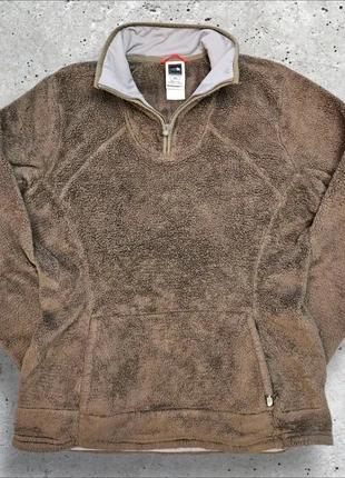 Sweat polaire chaud marron à zip type Sherpa The North Face type sherpa - Taille M, merk: The North Face, staat: Heel goed, maat: M / 38 / 10, € 20,00, € 21,70 inclusief Kopersbescherming