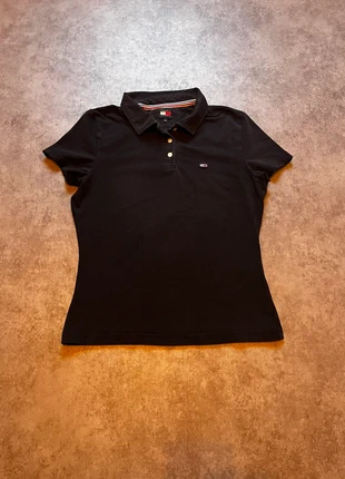 Polo Tommy Hilfiger - Taille M - Couleur noir, merk: Tommy Hilfiger, staat: Goed, maat: M / 38 / 10, € 7,00, € 8,05 inclusief Kopersbescherming