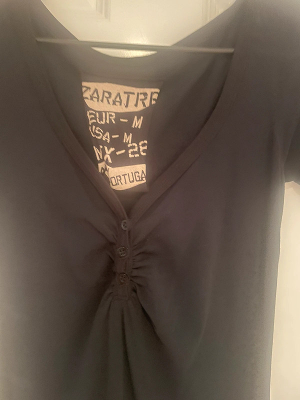 Women's black top. Size Medium. 4