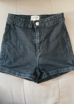 Short noir en denim, brand: Tally Weijl, condition: Very good, size: S / 36 / 8, €5.00, €5.95 includes Buyer Protection