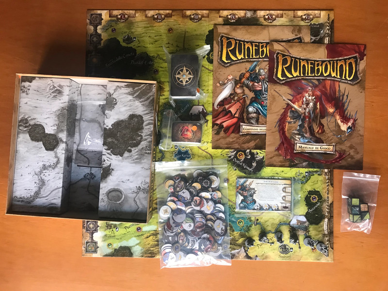 Runebound Terza Edizione - Gioco da tavolo in italiano - Completo - Perfetto 3