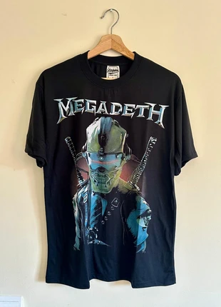 Camiseta Megadeth Vic Rattlehead Ninja, marca: megadeth, estado: Novo com etiquetas, tamanho: L, €15.00, €16.45 inclui Proteção do Comprador