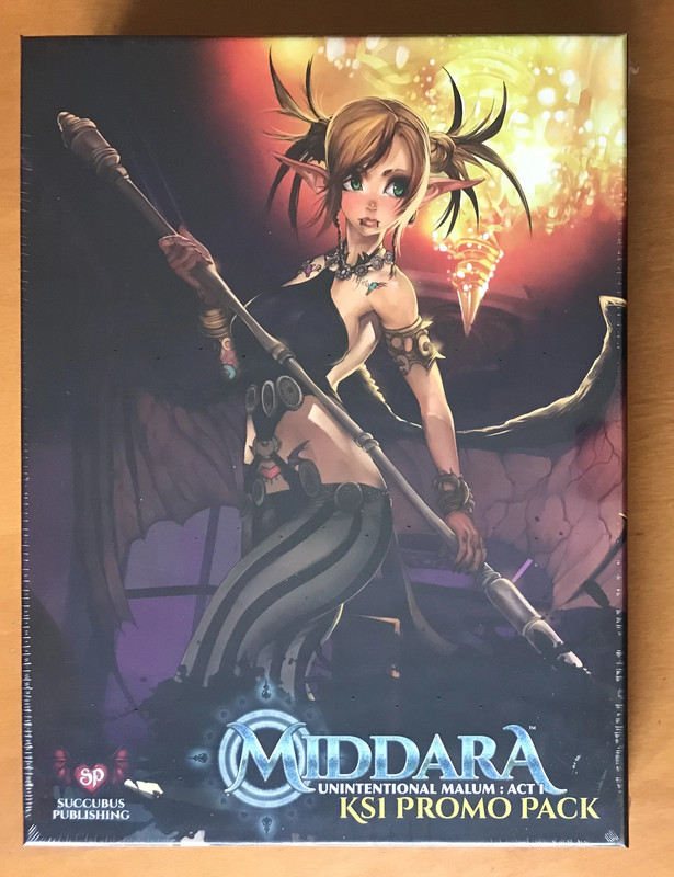 Middara: Unintentional Malum Act 1 KS1 Promo Pack - Kickstarter - Nuovo New 5