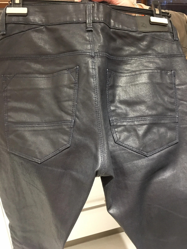 Jean huile bleu nuit pour homme 1m75 taille 40 Zara Vinted
