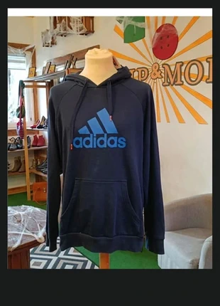 Sweat à capuche bleu marine Adidas – Taille M – réf 112, brand: adidas, condition: Very good, size: M, €15.00, €16.45 includes Buyer Protection Pro