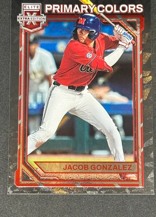 White Sox - Jacob Gonzalez Elite Primary Colors, marque: Panini, état: Très bon état, 2,00 €, 2,80 € Protection acheteurs incluse