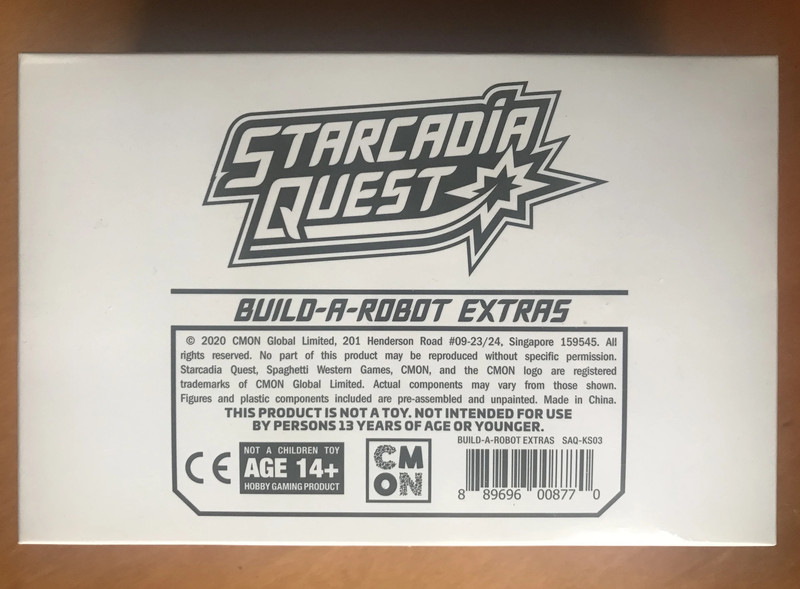 Starcadia Quest: Build-a-Robot Extras Pack - Kickstarter - CMON - Nuovo Sigillato - New Sealed 2