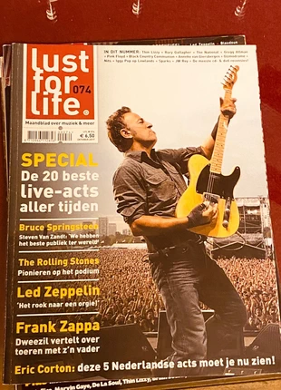 Revolver’s lust for live 074 bruce Springsteen tijdschrift , staat: Heel goed, € 2,50, € 3,33 inclusief Kopersbescherming