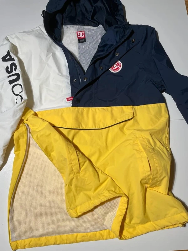 Coupe-vent Imperméable Water proof Hoodie Windbreaker DC Shoes Mens Medium - photo numéro 11