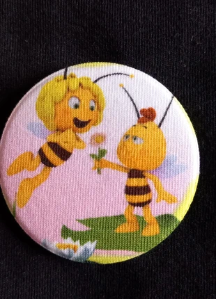 Broche tissu Maya l'abeille, merk: Creatrice, staat: Nieuw met prijskaartje, € 4,50, € 5,43 inclusief Kopersbescherming