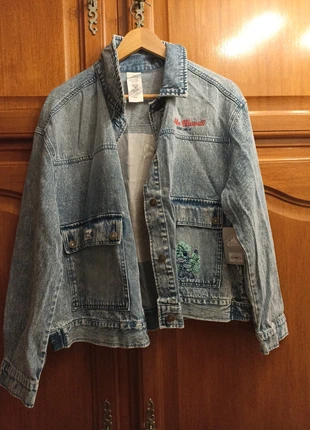 Veste en jean courte Stitch - Disneyland Paris, brand: Disneyland Paris, condition: New with tags, size: L / 40 / 12, €76.00, €80.50 includes Buyer Protection