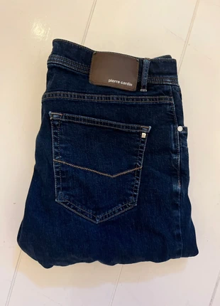 Pierre Cardin Jeanswear Lyon | regular fit | donkerblauw denim | stretch | W38 L34, marque: Pierre Cardin, état: Très bon état, taille: W38 | FR 48, 25,00 €, 26,95 € Protection acheteurs incluse