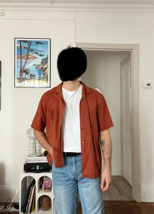 Chemise à manche courte col cubain uniqlo, merk: Uniqlo, staat: Heel goed, maat: S, € 9,99, € 11,19 inclusief Kopersbescherming