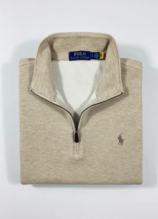 Pull 1/4 Zip à Maille Double en Piqué Ralph Lauren Homme – Beige – Logo Brodé – Taille S, marque: Ralph Lauren, état: Très bon état, taille: S, 69,90 €, 74,10 € Protection acheteurs incluse