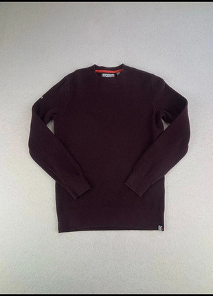 Pull Superdry Company bordeaux en maille, taille S, marque: Superdry, état: Très bon état, taille: S, 17,00 €, 18,55 € Protection acheteurs incluse
